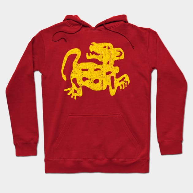 Red Jaguars Hoodie by huckblade